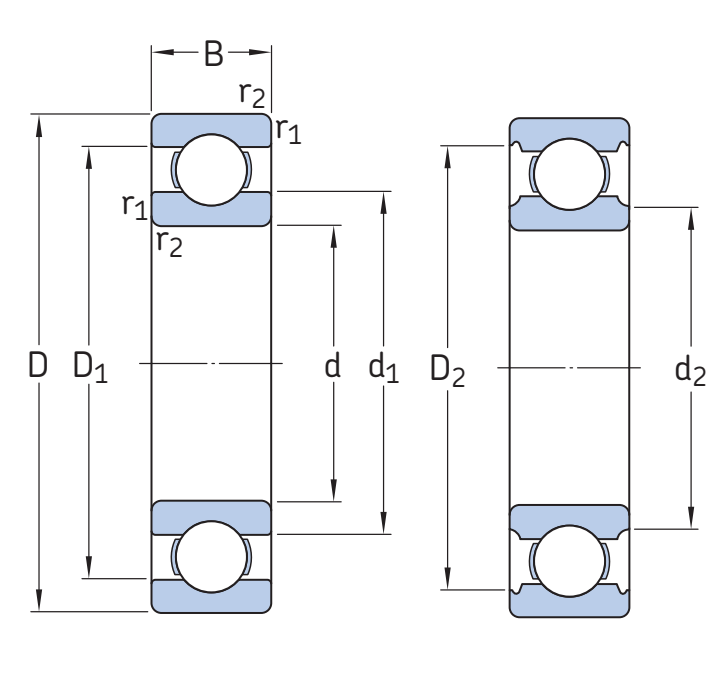 Подшипник W 61801 SKF, фото 2