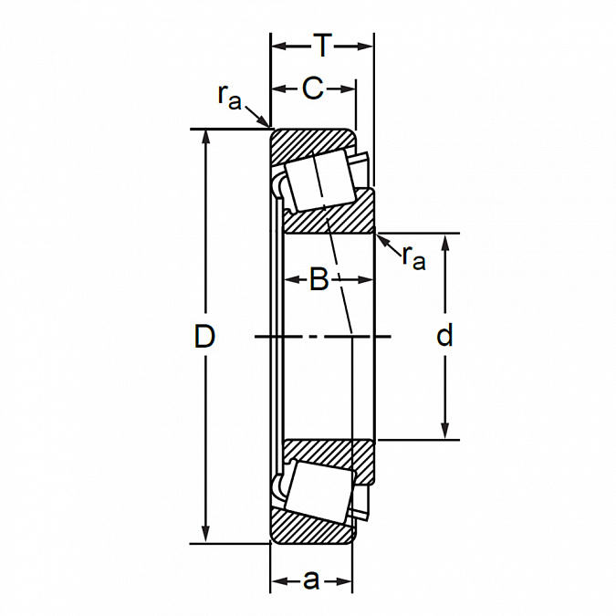 Подшипник роликовый 7509 А(32209) ППЗ, фото 2