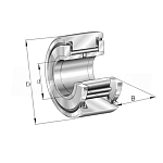 Подшипник NATR 10 PPA INA 10×30×15 мм
